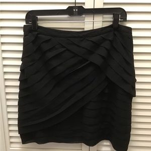 NY & Co black mini skirt